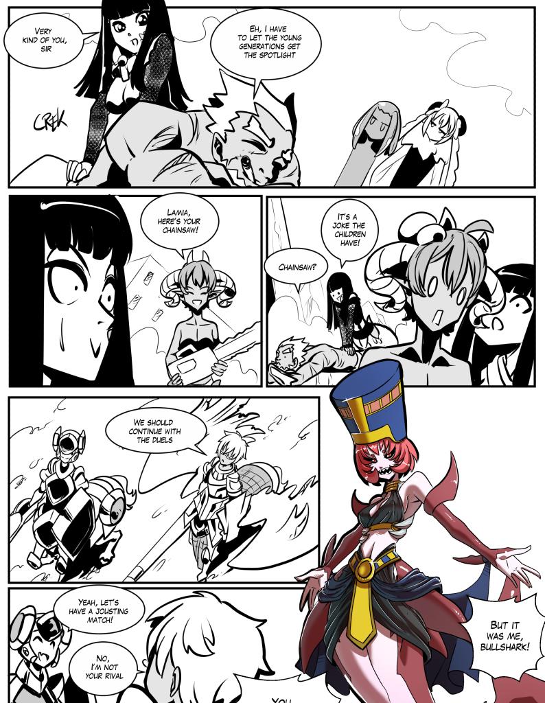 Monster girls on tour - Episode 592, Page 1: Page 592